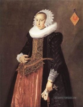  frans - Portrait d’Anetta Hanemans Siècle d’or néerlandais Frans Hals